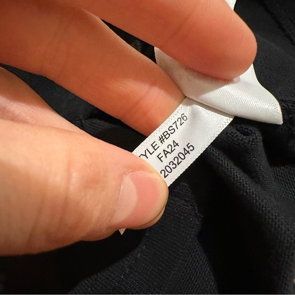 NWOT j crew black Kids' half-zip cotton pullover - Picture 3 of 3